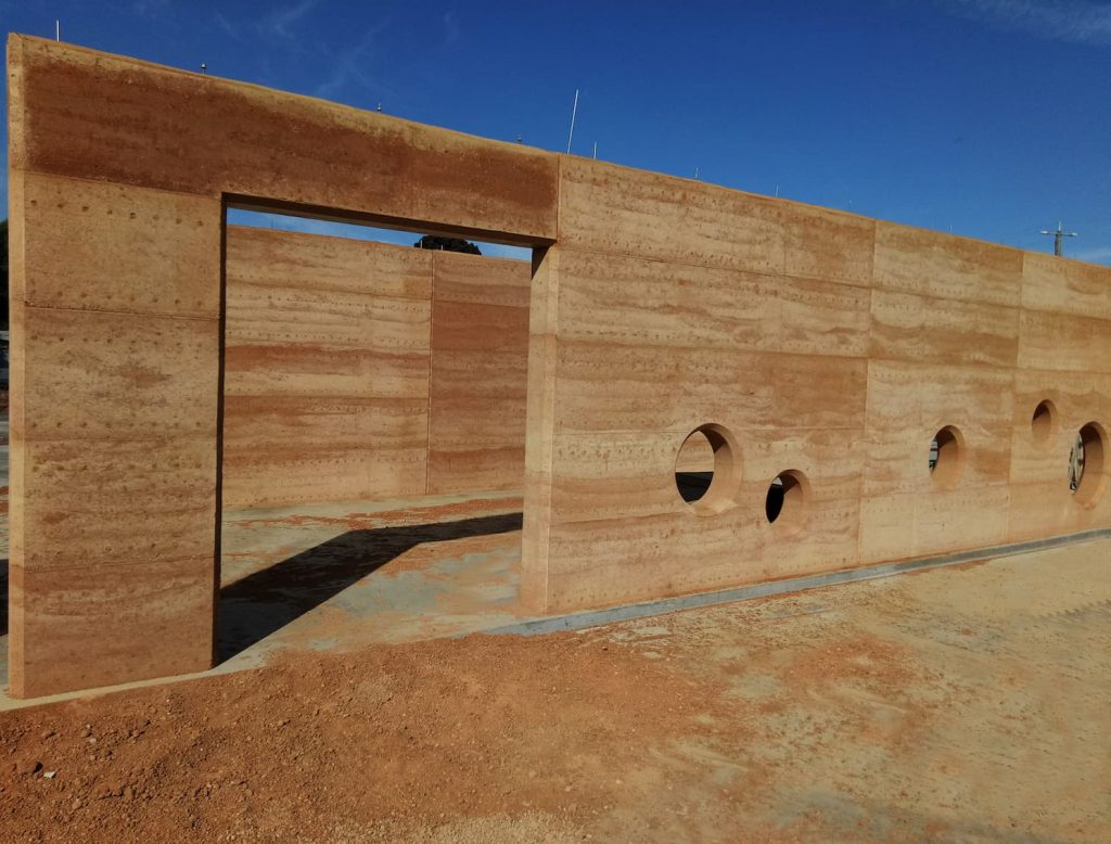 Rammed Earth Construction In Horsham Rammed Earth Enterprises